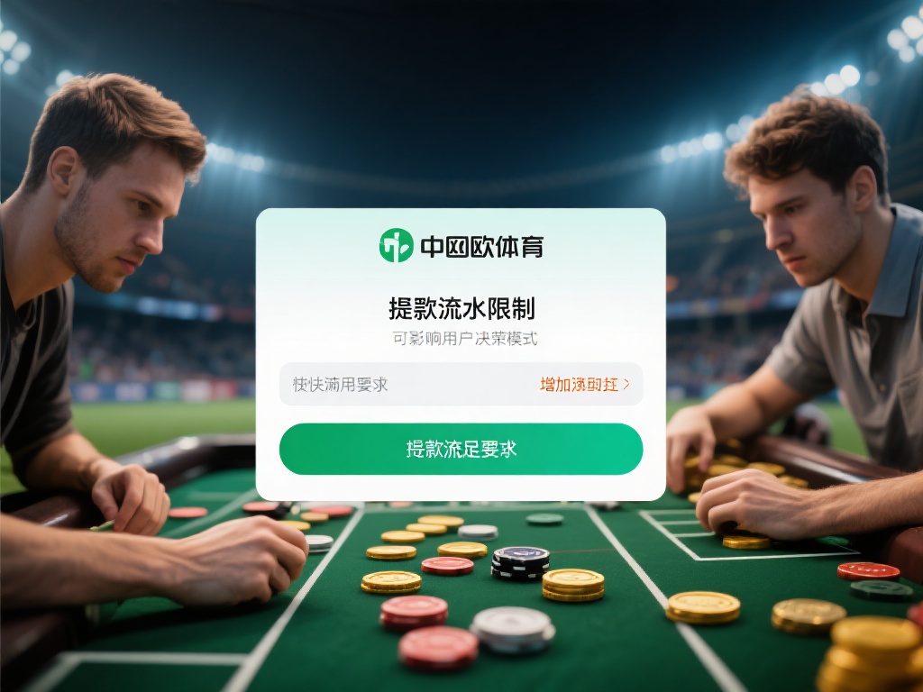 中欧体育提款流水限制对用户的影响分析 (中欧体育提款流水限制对用户体验及行为的影响分析) 从心理层面来看,提款流水限制还可能影响用户的决策模